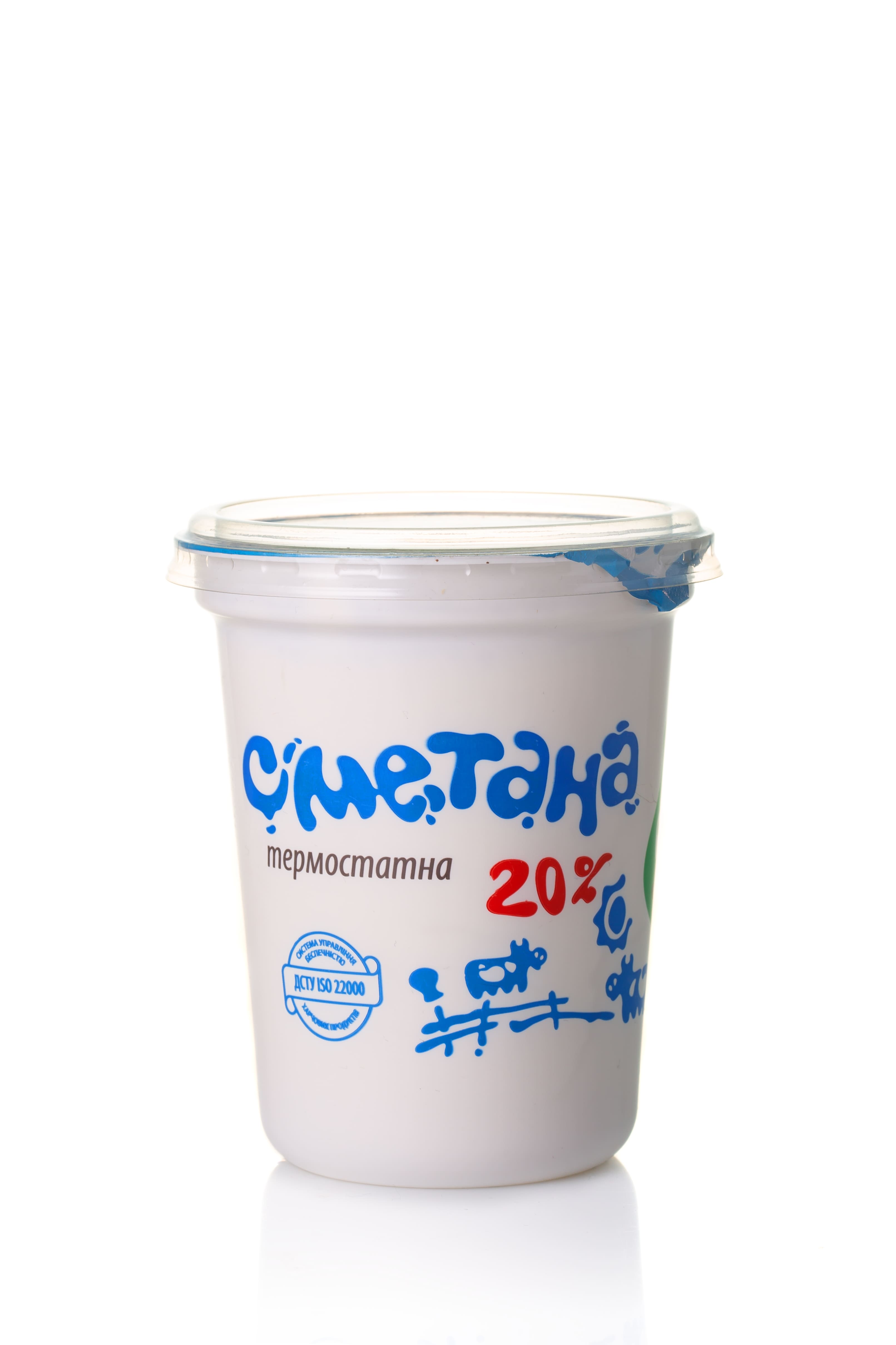 Сметана ВІЛЛА МІЛК, 20%, 400г